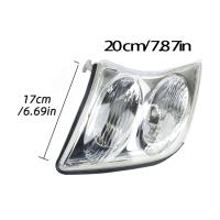 Luz delantera de señal de giro para coche, marcador de luz de esquina, luz de parachoques, Nissan Patrol Y60, Y61, 2001-2003 - details 3
