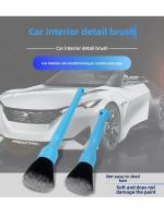 Cepillo para detalles de coche, cerdas suaves, Interior, limpieza de huecos, lavado de coches, estilo largo y corto opcional - details 0