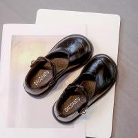 Zapatos de cuero para niñas, calzado de princesa versátil, informal, antideslizante, fondo suave, estilo coreano, Otoño, 2024 - details 4