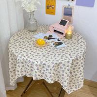 Manteles estampados para decoración del hogar, cubiertas de mesa con estampado de lavanda rosa para dormitorios - details 6