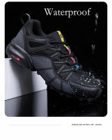 Nuevos zapatos de senderismo para hombre, zapatos de viaje de senderismo transpirables de malla, zapatos de campo traviesa para exteriores, zapatos deportivos de ciclismo de montaña - details 5