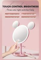 Espejo de Maquillaje LED con Luz Recargable USB Espejo Grande para Baño Tocador - details 1