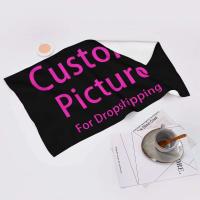 Toalla personalizada con foto personalizada, toallas de baño personalizadas de algodón con estampado DIY para piscina y playa - details 7