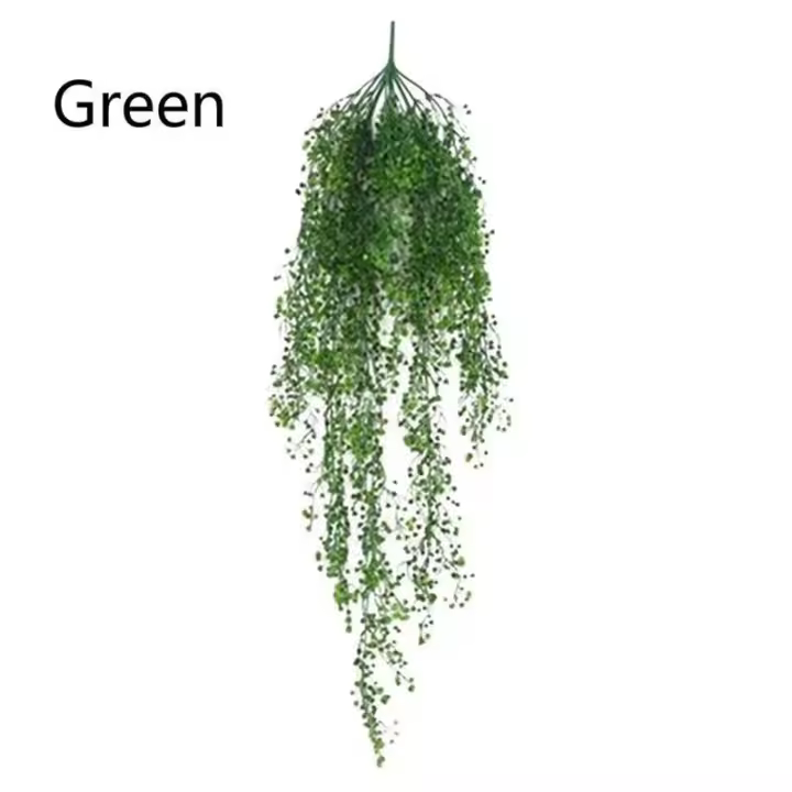 Plantas Artificiales Enredaderas de Flores Artificiales Hiedras Hojas de Vid - 1