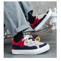 Primavera Zapatos De Los Hombres Nuevos Zapatos De La Junta Diseño De Nicho Zapatos De Lona Versátil De Los Hombres - details 1
