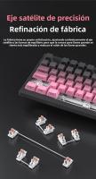 LT104 Teclado Tri-Modo RGB Personalizado Inalámbrico 2.4G Bluetooth Teclado Mecánico de Oficina - details 10
