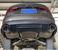 2 uds Audi RS3 RS4 RS5 RS6 RS7 doble punta interior para S3 S4 S5 S6 sistema de escape silenciador tubo de escape - details 0