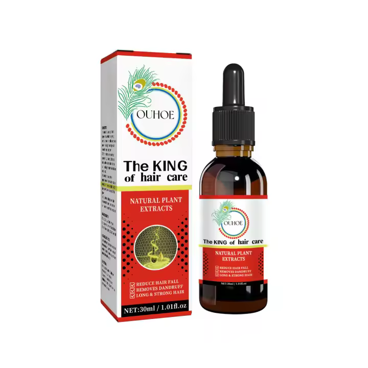 Aceite esencial suave pero hidratante para el cuero cabelludo para un cuidado del cabello grueso, fuerte, flexible, suave y hermoso - 1