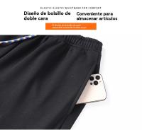 Pantalones de chándal para hombre Cintura elástica holgada Sudadera para correr Sudadera casual para todas las estaciones - details 8