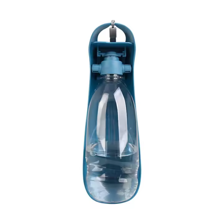 Botella de agua portátil para perro y gato, bebedero de viaje al aire libre para mascotas pequeñas y medianas, alimentador para cachorros, suministros para mascotas, 500ml - 1