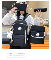 Mochila Escolar Simple y Ligera de Gran Capacidad para Niñas Estilo Coreano Lindo en Rosa para Primaria Bolsa de Viaje para Niños - details 8