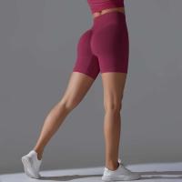 Deportes sin costuras para mujer, ciclismo, trotar, Fiess, cintura alta, Push Up, pantalones cortos de gimnasio, mallas, ropa de Yoga - details 18