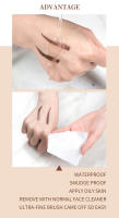 Crema para ojos y cejas, tinte marrón sin manchas, lápiz para cejas, maquillaje duradero resistente al agua, bálsamo para cejas, cejas naturales de secado rápido - details 5