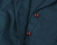 Vestido Corto de Verano Vintage Hepburn Moda Casual para Mujeres Estilo Retro Navy Blue - details 4