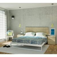 Cabecero Cama Doble de 150 Moderno Geométrico, Roble Cambrian, 50x160x3,2cm, Dormitorio de Matrimonio, Modelo Elsa - details 5