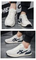 Zapatos deportivos de moda Unisex, zapatos ligeros para caminar, zapatillas informales de malla transpirable, Tenis masculinos, 39-44 - details 8