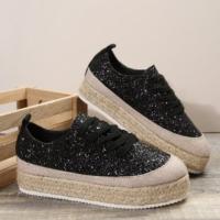 Zapatos informales con cordones para mujer - details 4