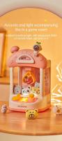 Mini grúa de juguete para niños, máquina de muñecas con dibujos animados de astronauta, juego de grúa con garra con música ligera, juguetes para niños, regalos - details 6