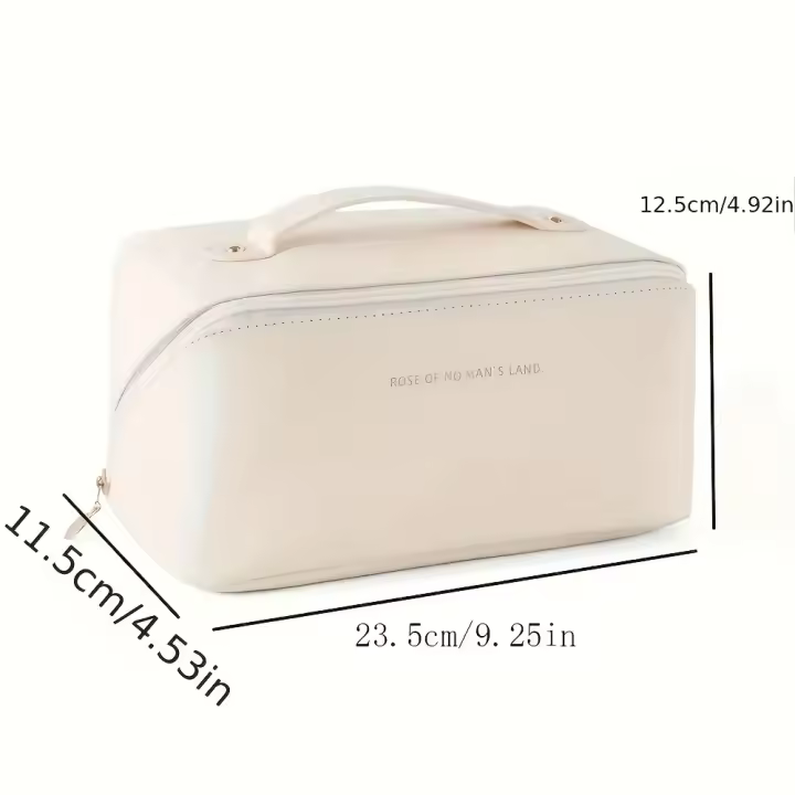 Organizador de Maquillaje Kit de Higiene Femenina, Estuche de Maquillaje, Bolsa de Almacenamiento, Caja de Lujo para Mujeres, Bolsa de Cosméticos, Bolsa Organizadora para Viaje con Cremallera - 1