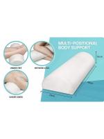 Cojín de Almohada de Espalda y Cabeza de Espuma de Memoria Soporte Lumbar para Almohada Semi-Roll - details 1