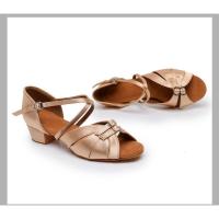 2025 Nuevos Zapatos De Baile Latino, Suela Blanda Tacón Bajo Zapatos De Baile Para Niñas, Concurso De Baile Latino Zapatos De Baile Para Niñas, Zapatos Latinos Para Niños - details 18