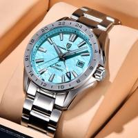 Relojes mecánicos PAGANI DESIGN de ​​lujo Premium para hombre, relojes mecánicos de 40MM, cristal de zafiro GMT 2024 M, reloj automático resistente al agua para hombre - details 5