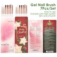 Pinceles Profesionales para Arte de Uñas KADS Set de 7Pcs Para Manicura con Pincel de Degradado para Esmalte Acrílico y Gel Polish - details 8