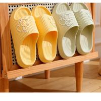 Zapatillas de verano antideslizantes Plataforma de baño con dibujo de oso - details 6