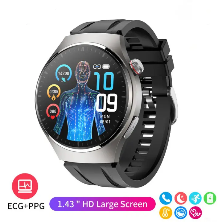 Relojes inteligentes exterior deporte Bluetooth llamada hombre sano ritmo cardíaco presión arterial inteligente dormir mujer reloj - 1
