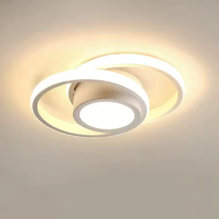Lámpara de Techo LED Moderna de 32W Diseño Cálido Blanco 3000K Ideal para Sala de Estar, Dormitorio, Comedor, Oficina - 1