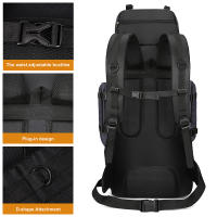 Mochila de Montañismo para Acampar y Viajar de 80-100 litros Para Hombres y Mujeres con Cubierta de Lluvia Bolsa Grande de Nylon para Deportes al Aire Libre - details 3