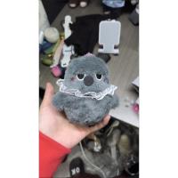 2 piezas llaveros de peluche de Anime amor y espacio profundo Sylus Crow llaveros Caleb Rafayel mochila colgante lindo Animal DIY Ornamen - details 4