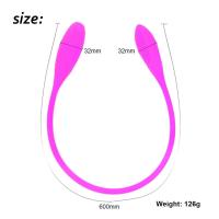 Vibrador de Cabeza G Spot Bullet Doble Cara de Silicona Juguete Sexual para Adultos para Mujeres y Lesbianas Salud Sensual - details 3