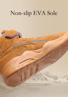 Zapatillas de deporte de cuero de alta calidad para niños, zapatos de baloncesto antideslizantes cómodos, zapatos de tenis deportivos informales para exteriores, zapatillas de deporte para niños, Invierno - details 6