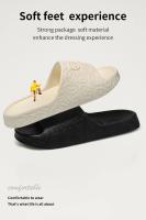 Zapatillas antideslizantes para mujer, sandalias de baño para interiores y hogar, ropa exterior, Eva, novedad de verano, 2024 - details 7
