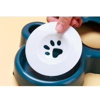 Comedero para gatos 3 en 1, dispensador automático de agua, cuenco doble, cuenco para mascotas para perros pequeños, gatos, contenedor de comida para mascotas, accesorios para gatos - details 4