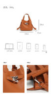 Bolso de Mano Versátil de Moda Primavera-Verano Bolso de Cesta de Verduras para Mujeres - details 2