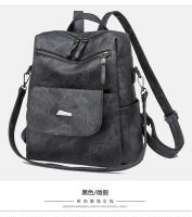 Mochila de mujer de gran capacidad, bolso de mujer de mochila, mochila retro - details 10