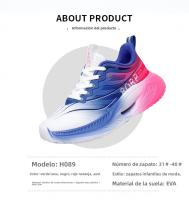 Nuevas zapatillas elásticas de plataforma para niños, para estudiantes adolescentes, para carreras de fibra de carbono - details 0