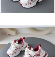 Nuevos niños pequeños zapatos blancos zapatos de malla - details 7