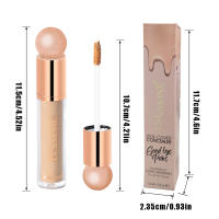 Hot-up Bsimone corrector base líquida de larga duración mate magnífico brillo tono de piel base líquida impermeable a prueba de sudor - details 3