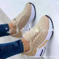 Zapatos informales de suela gruesa para mujer, calzado deportivo de tallas grandes, primavera, verano y otoño - details 1
