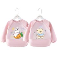 Babero impermeable para alimentación de bebé, toalla de Saliva sin lavar a prueba de suciedad, delantal para eructar, toalla de baba de manga larga, babero para bebé, ropa para eructar para niños - details 7