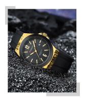 Reloj Deportivo de Cuarzo CURREN 8467 Resistente al Agua, Luminoso, Calendario, Correa de Silicona - details 19