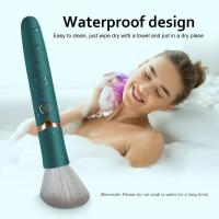 Leten-brocha de maquillaje para estimulador de clítoris y Vagina, consolador mágico AV, varita vibradora tipo bala, masajeador de masturbación femenina, Juguetes sexuales - details 4