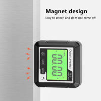 Inclinómetro Digital magnético, medidor de buscador de ángulo de retroiluminación LCD, transportador magnético de 4x90 °, caja de nivel de precisión para carpintería - details 21