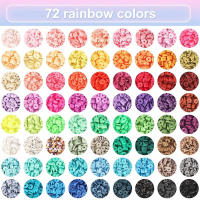 Juego de Abalorios de colores para ensartar, 9000 piezas con 234 letras, DIY, pulsera, bisutería - details 1