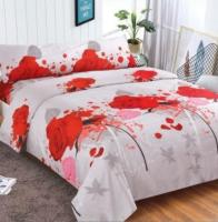 Juego para cama de 200 cm, juego de 4 piezas, encimera, 1 sábana bera estable, 2 fundas de almohada, 100% poliéster, transpirable. CXJF - details 3
