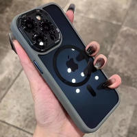 Funda magnética transparente de acrílico de lujo para iPhone, funda de carga inalámbrica Magsafe para iPhone 15, 14, 13, 12, 11, 16 Pro Max, cubierta dura híbrida a prueba de golpes - details 0