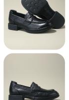 Nuevos zapatos de cuero para hombre, de cuero genuino de alta gama, zapatos de cuero vacuno puro con suela blanda - details 7